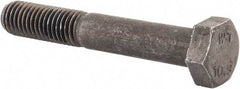 Value Collection - M12x1.75mm Metric Coarse, 75mm Length Under Head Hex Head Cap Screw - Partially Threaded, Grade 10.9 Steel, Uncoated, 19mm Hex - Eagle Tool & Supply