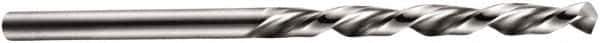 DORMER - 2.3mm 118° High Speed Steel Jobber Drill - Oxide Finish, Left Hand Cut, Spiral Flute, Straight Shank, 53mm OAL - Eagle Tool & Supply