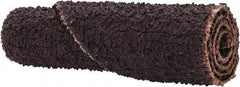 Merit Abrasives - 3/8" Max Roll Diam x 1-1/2" OAL, 50 Grit Aluminum Oxide Straight Cartridge Roll - 1/8" Pilot Hole Diam, Coarse Grade - Eagle Tool & Supply