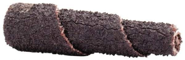 Merit Abrasives - 1-1/2" Long x 3/8" Diam, Aluminum Oxide, Full Taper Cartridge Roll - 50 Grit, 1/8" Pilot Hole Diam, Coarse Grade - Eagle Tool & Supply