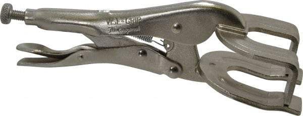 Irwin - 9" OAL Standard Jaw Locking Welding Pliers - 2-3/4" Jaw Width, 2-3/4" Jaw Opening - Eagle Tool & Supply