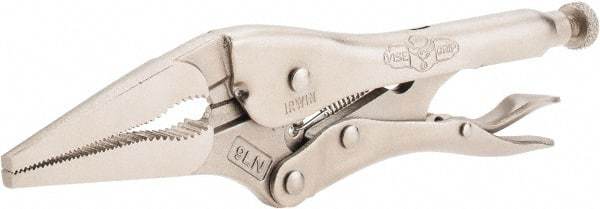 Irwin - 9" OAL Standard Jaw Locking Pliers - 2-7/8" Jaw Opening, Standard Handle - Eagle Tool & Supply