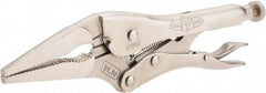 Irwin - 9" OAL Standard Jaw Locking Pliers - 2-7/8" Jaw Opening, Standard Handle - Eagle Tool & Supply