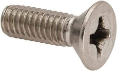 Value Collection - 5/16-18 UNC, 1" OAL Phillips Drive Machine Screw - Flat Head, Grade 316 Stainless Steel, Uncoated, Without Washer - Eagle Tool & Supply