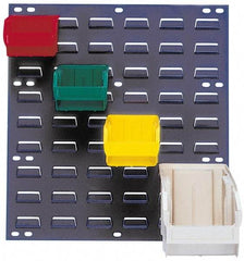 Quantum Storage - 270 Lb Capacity, 18" Wide x 19" High, Steel Pick Rack - 9 Blue Polyethylene/Polypropylene Bins, 5-1/2" Bin Width x 5" Bin Height x 10-7/8" Bin Depth - Eagle Tool & Supply