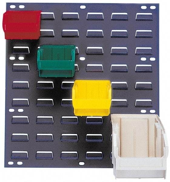 Quantum Storage - 270 Lb Capacity, 18" Wide x 19" High, Steel Pick Rack - 9 Yellow Polyethylene/Polypropylene Bins, 5-1/2" Bin Width x 5" Bin Height x 10-7/8" Bin Depth - Eagle Tool & Supply