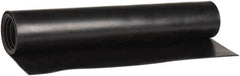 Made in USA - 36" Wide, 1/4" Thick, Buna-N Rubber Foam Sheet - 35 to 45 Durometer, Black, -40 to 212°F, 1,500 psi Tensile Strength, Cut-to-Length - Eagle Tool & Supply