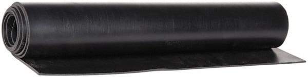 Made in USA - 36" Wide, 1/16" Thick, Buna-N Rubber Foam Sheet - 45 to 55 Durometer, Black, -40 to 212°F, 1,500 psi Tensile Strength, Cut-to-Length - Eagle Tool & Supply