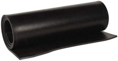 Made in USA - 36" Wide, 1/4" Thick, Buna-N Rubber Foam Sheet - 45 to 55 Durometer, Black, -40 to 212°F, 1,500 psi Tensile Strength, Cut-to-Length - Eagle Tool & Supply