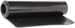 Made in USA - 36" Wide, 1/8" Thick, Buna-N Rubber Foam Sheet - 65 to 75 Durometer, Black, -40 to 212°F, 1,500 psi Tensile Strength, Cut-to-Length - Eagle Tool & Supply