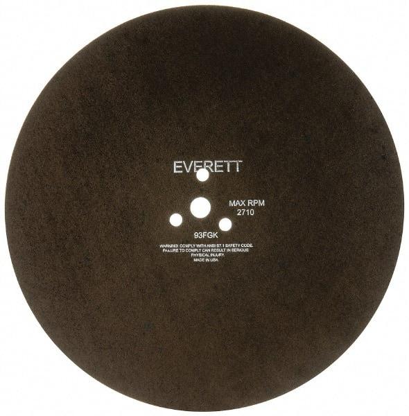 Everett - 20" Cutoff Wheel - 5/32" Thick, 1" Arbor, Use with Gas Powered Saws - Eagle Tool & Supply