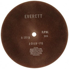 Everett - 16" Aluminum Oxide Cutoff Wheel - 5/32" Thick, 1" Arbor, Use with Gas Powered Saws - Eagle Tool & Supply