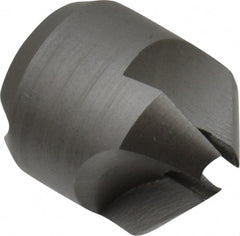 Made in USA - 7/16" Cutter Head Diam, 1/8" Pilot Hole Diam, High Speed Steel Reverse Countersink - Eagle Tool & Supply