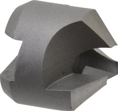 Made in USA - 1/2" Cutter Head Diam, 3/16" Pilot Hole Diam, High Speed Steel Reverse Countersink - Eagle Tool & Supply