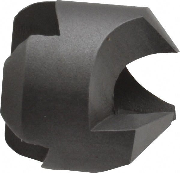 Made in USA - 1/2" Cutter Head Diam, 1/4" Pilot Hole Diam, High Speed Steel Reverse Countersink - Eagle Tool & Supply