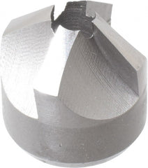 Made in USA - 4 Flutes, 5/8" Cutter Head Diam, 3/16" Pilot Hole Diam, High Speed Steel Reverse Countersink - Eagle Tool & Supply