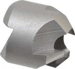 Made in USA - 4 Flutes, 5/8" Cutter Head Diam, 5/16" Pilot Hole Diam, High Speed Steel Reverse Countersink - Eagle Tool & Supply