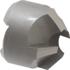 Made in USA - 4 Flutes, 11/16" Cutter Head Diam, 5/1" Pilot Hole Diam, High Speed Steel Reverse Countersink - Eagle Tool & Supply