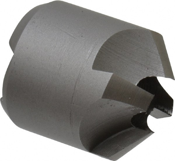 Made in USA - 4 Flutes, 3/4" Cutter Head Diam, 5/16" Pilot Hole Diam, High Speed Steel Reverse Countersink - Eagle Tool & Supply