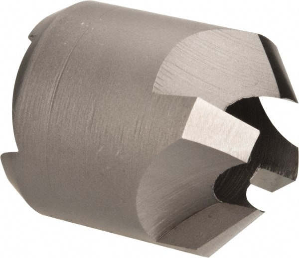 Made in USA - 4 Flutes, 3/4" Cutter Head Diam, 3/8" Pilot Hole Diam, High Speed Steel Reverse Countersink - Eagle Tool & Supply