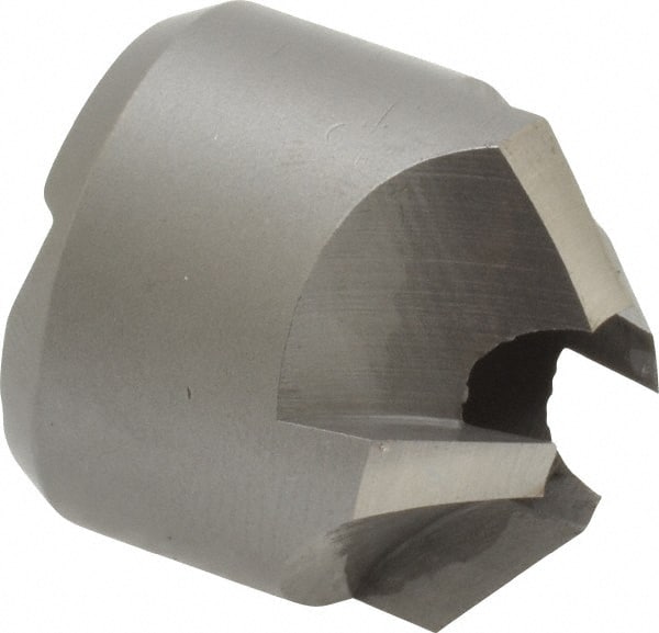 Made in USA - 4 Flutes, 7/8" Cutter Head Diam, 3/8" Pilot Hole Diam, High Speed Steel Reverse Countersink - Eagle Tool & Supply