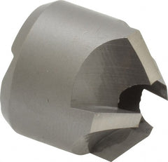 Made in USA - 4 Flutes, 7/8" Cutter Head Diam, 3/8" Pilot Hole Diam, High Speed Steel Reverse Countersink - Eagle Tool & Supply