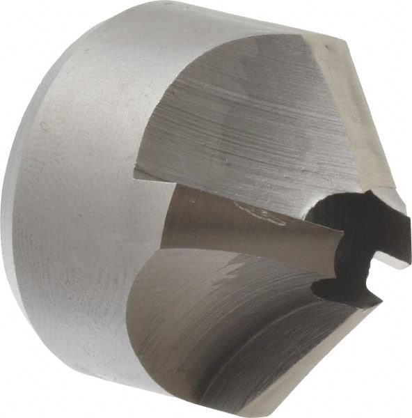 Made in USA - 4 Flutes, 1" Cutter Head Diam, 5/16" Pilot Hole Diam, High Speed Steel Reverse Countersink - Eagle Tool & Supply
