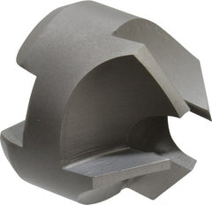 Made in USA - 4 Flutes, 1" Cutter Head Diam, 3/8" Pilot Hole Diam, High Speed Steel Reverse Countersink - Eagle Tool & Supply