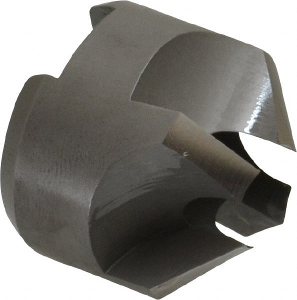 Made in USA - 4 Flutes, 1-1/4" Cutter Head Diam, 1/2" Pilot Hole Diam, High Speed Steel Reverse Countersink - Eagle Tool & Supply