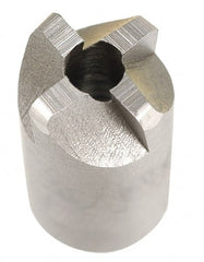 Made in USA - 4 Flutes, 1-7/8" Diam, 3/4" Pilot Hole Diam, Carbide-Tipped Reverse Counterbore - Eagle Tool & Supply
