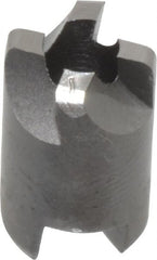 Made in USA - 4 Flutes, 5/16" Diam, 5/32" Pilot Hole Diam, High Speed Steel Reverse Counterbore - Eagle Tool & Supply