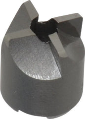 Made in USA - 4 Flutes, 9/16" Diam, 3/16" Pilot Hole Diam, High Speed Steel Reverse Counterbore - Eagle Tool & Supply