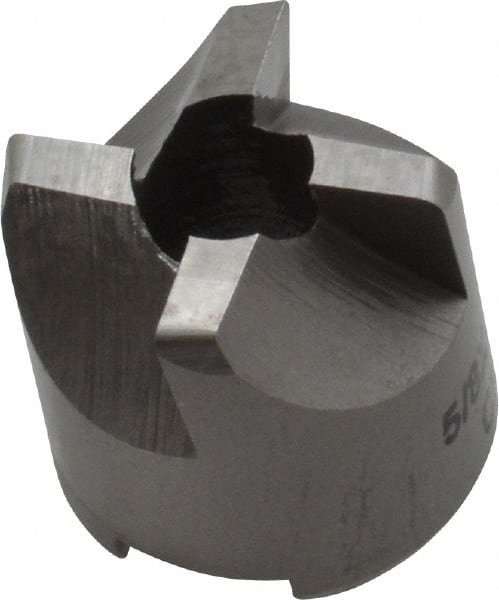 Made in USA - 4 Flutes, 5/8" Diam, 1/4" Pilot Hole Diam, High Speed Steel Reverse Counterbore - Eagle Tool & Supply