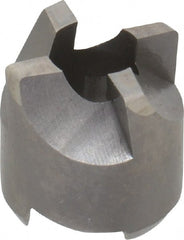 Made in USA - 4 Flutes, 5/8" Diam, 5/16" Pilot Hole Diam, High Speed Steel Reverse Counterbore - Eagle Tool & Supply