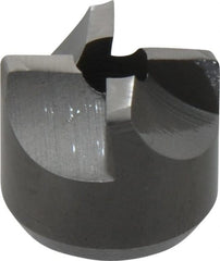 Made in USA - 4 Flutes, 3/4" Diam, 1/4" Pilot Hole Diam, High Speed Steel Reverse Counterbore - Eagle Tool & Supply