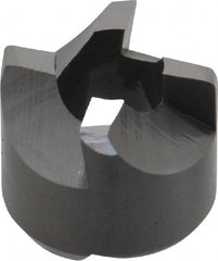 Made in USA - 4 Flutes, 3/4" Diam, 3/8" Pilot Hole Diam, High Speed Steel Reverse Counterbore - Eagle Tool & Supply