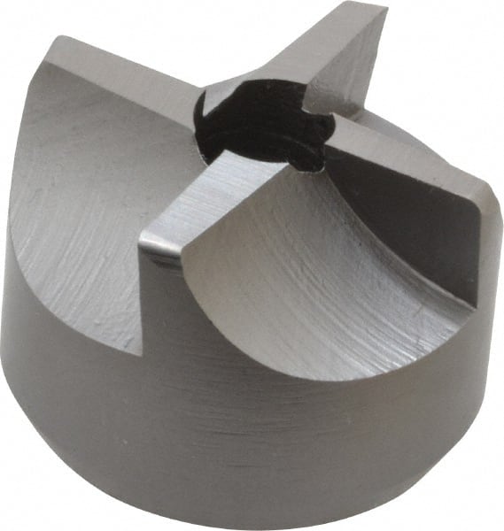 Made in USA - 4 Flutes, 7/8" Diam, 1/4" Pilot Hole Diam, High Speed Steel Reverse Counterbore - Eagle Tool & Supply