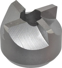 Made in USA - 4 Flutes, 7/8" Diam, 5/16" Pilot Hole Diam, High Speed Steel Reverse Counterbore - Eagle Tool & Supply
