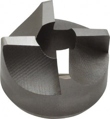 Made in USA - 4 Flutes, 1" Diam, 3/8" Pilot Hole Diam, High Speed Steel Reverse Counterbore - Eagle Tool & Supply