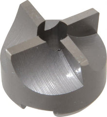 Made in USA - 4 Flutes, 1-1/4" Diam, 3/8" Pilot Hole Diam, High Speed Steel Reverse Counterbore - Eagle Tool & Supply