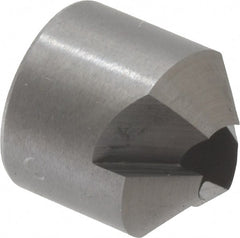 Made in USA - 5/8" Cutter Head Diam, 1/4" Pilot Hole Diam, Solid Carbide Reverse Countersink - Eagle Tool & Supply