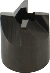 Made in USA - 4 Flutes, 7/16" Diam, 3/16" Pilot Hole Diam, Solid Carbide Reverse Counterbore - Eagle Tool & Supply