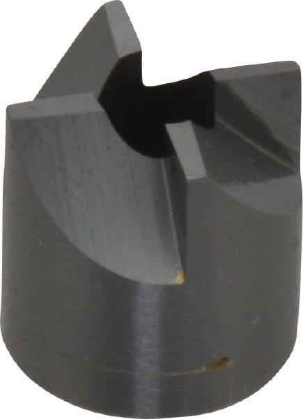 Made in USA - 4 Flutes, 5/8" Diam, 1/4" Pilot Hole Diam, Solid Carbide Reverse Counterbore - Eagle Tool & Supply