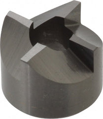 Made in USA - 4 Flutes, 7/8" Diam, 3/8" Pilot Hole Diam, Solid Carbide Reverse Counterbore - Eagle Tool & Supply