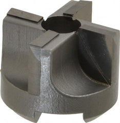 Made in USA - 4 Flutes, 1-1/8" Diam, 3/8" Pilot Hole Diam, Carbide-Tipped Reverse Counterbore - Eagle Tool & Supply