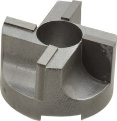 Made in USA - 4 Flutes, 1-1/4" Diam, 1/2" Pilot Hole Diam, Carbide-Tipped Reverse Counterbore - Eagle Tool & Supply