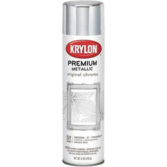 Krylon - Original Chrome, Gloss, Metallic Spray Paint - 8 oz Container - Eagle Tool & Supply