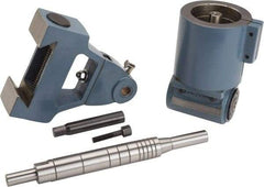 Vectrax - Right Angle Milling Head - Includes 1 Inch Arbor, Arbor Support for R8 Spindle, Horizontal Milling Attachment Including Right Angle Head and R8 in - R8 out - Eagle Tool & Supply