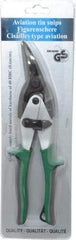 Value Collection - 1-1/2" Length of Cut, Right Pattern Aviation Snip - 10" OAL - Eagle Tool & Supply