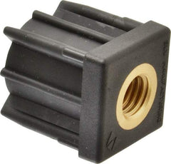 Gibraltar - 1-1/2" Tube, 5/8-11 Thread, 1,000 Lb Capacity, Square Tube End - 0.065" Tube Wall, 1-1/2" Square - Eagle Tool & Supply